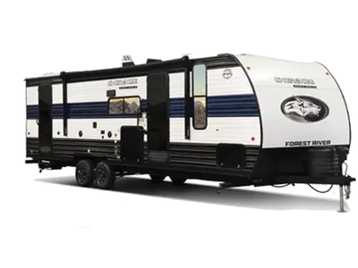 2027 Forest River RV Cherokee Grey Wolf 23DBH Travel Trailer Bunkhouse|Front Bedroom|Outdoor Kitchen|Two Entry/Exit Doors|U