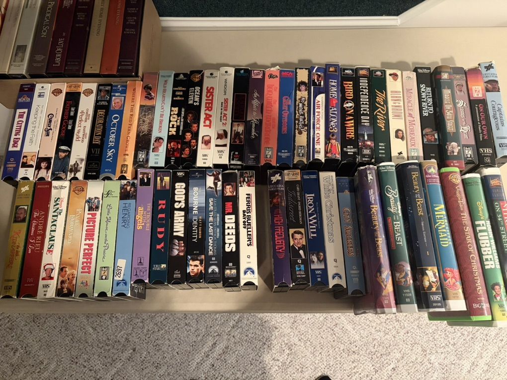 Bundle of VHS Tapes