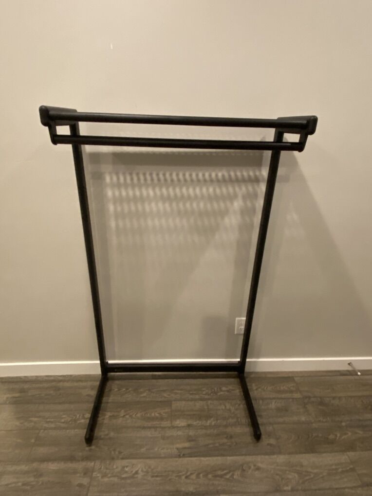 Quartet 36 Single Sided Garmet/ Coat Rack W/shelf