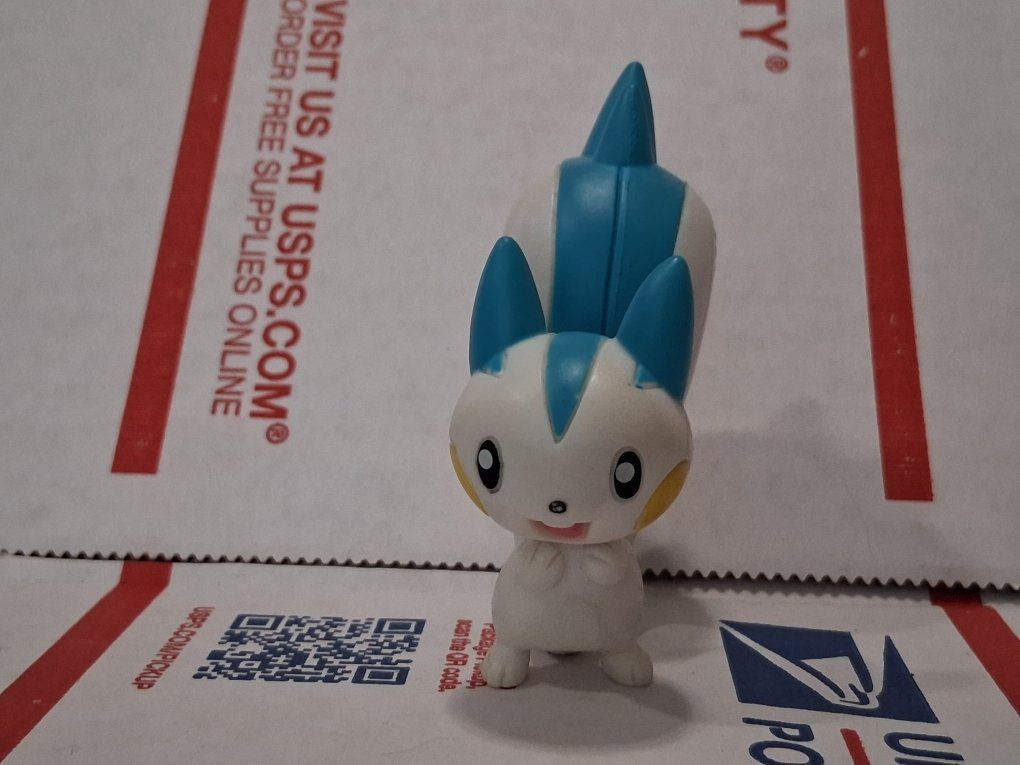 2007 Pokemon JAKKS 3 Inch PVC Figure Pachirisu Electric Type Squirrel Gen IV Toy