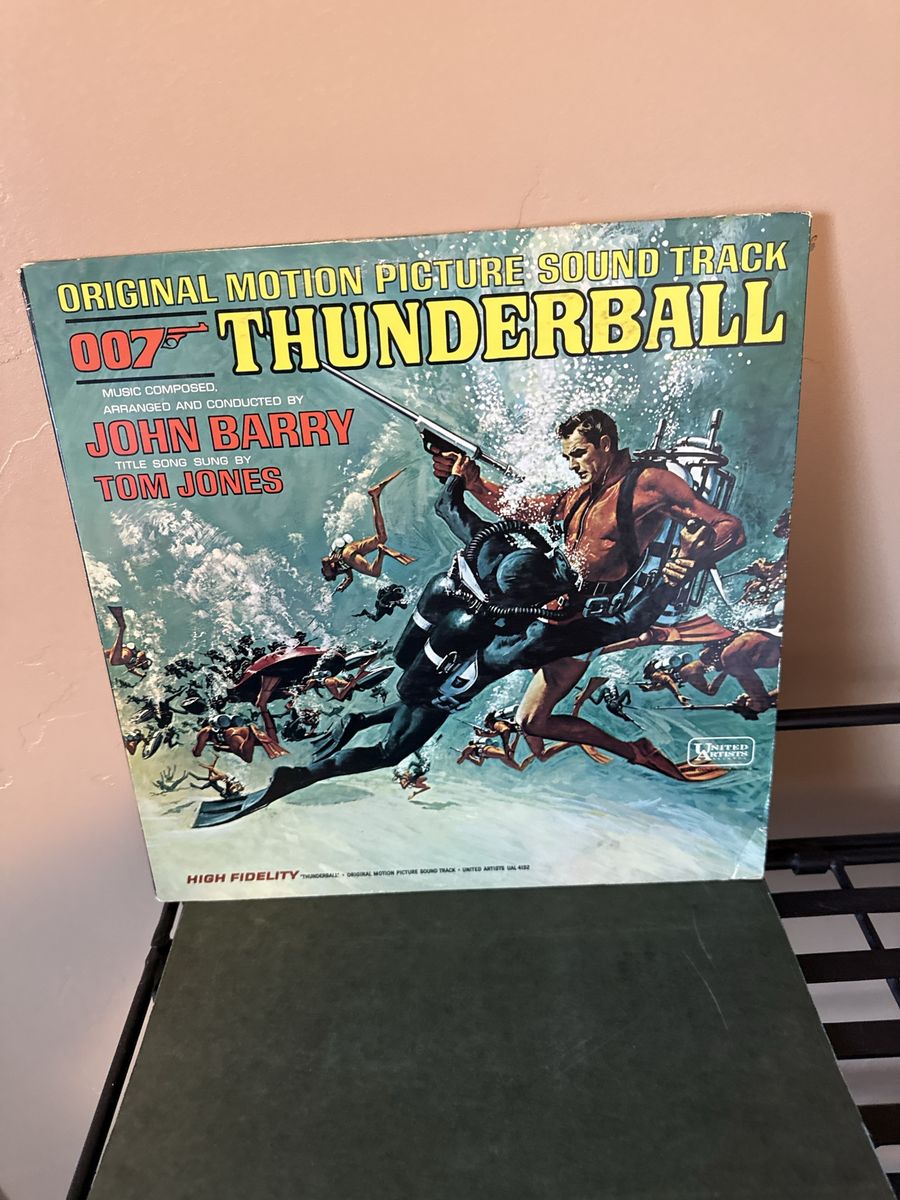 Thunderball Original Motion Picture Sound Track Vinyl LP John Barry 007