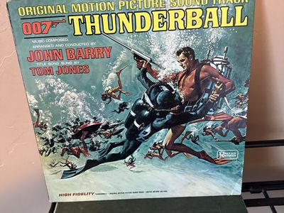 Thunderball Original Motion Picture Sound Track Vinyl LP John Barry 007