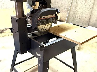 Craftsman 10" Radial Saw 2.75 HP - Heavy-Duty Woodworking Tool