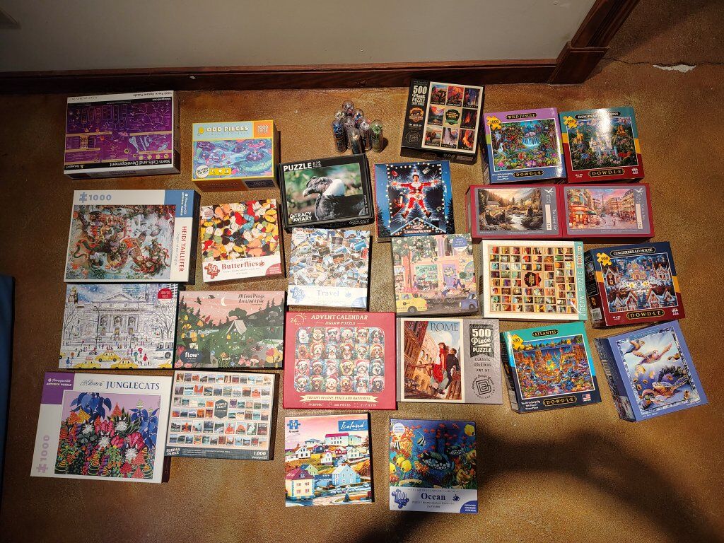 25 puzzles and 8 mini-puzzles - $70 for all