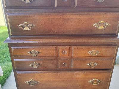 Antique Five Drawer Dresser