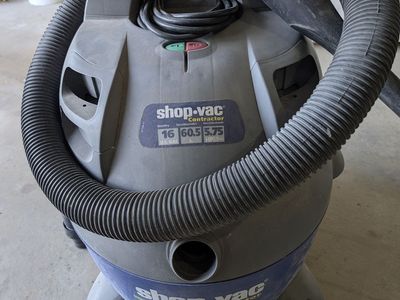 16 gallon shop vac wet/dry