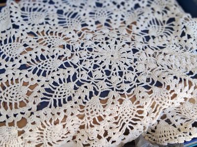 Vintage Handcrafted Crochet Doily