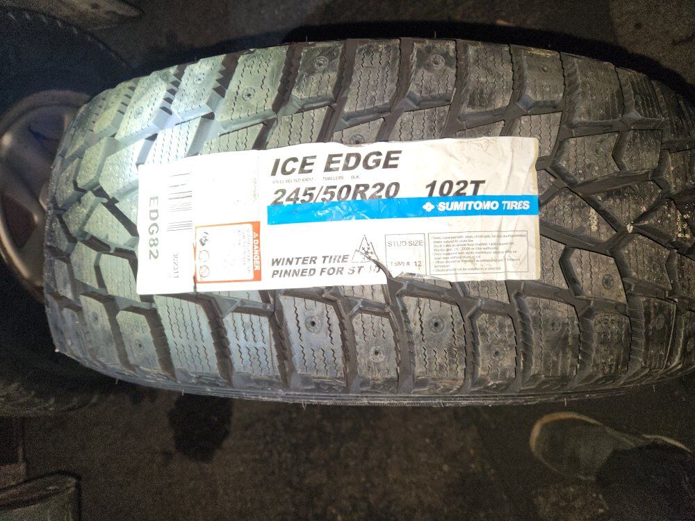 245/50r20 sumitomo Ice edge
