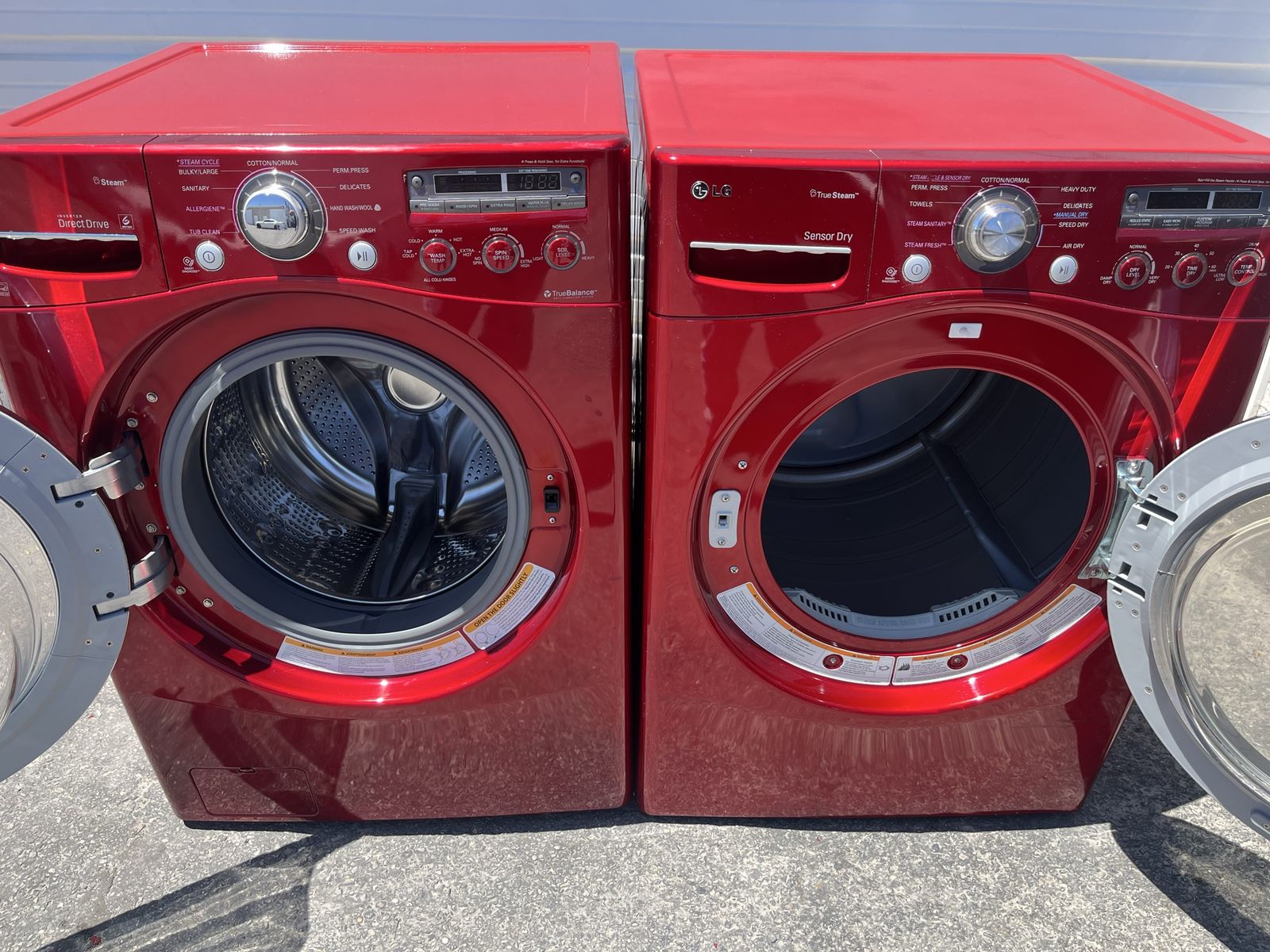 Great LG front loader electric set,free delivery