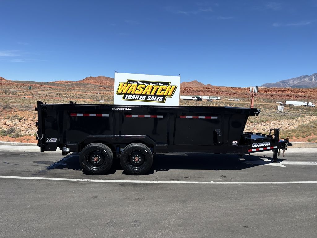 2027 GoodGuys Trailers 7X14 Raven Black Telescopic