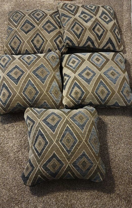 Eight New Couch Pillows (19"x19")  from RC Willey