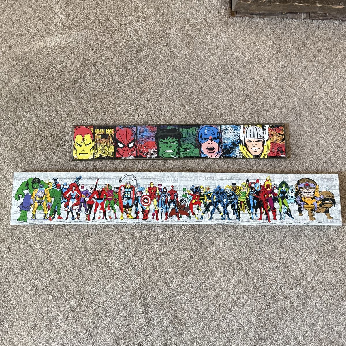 Marvel Comics Wall Art Signs – Set of 2 