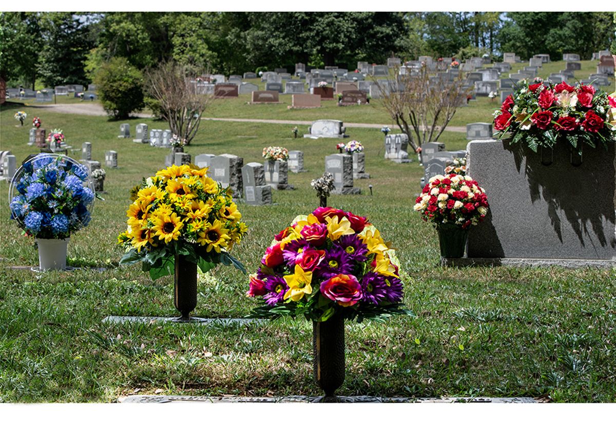 2 Burial Plots, 2 Vaults, 1 Double Marker