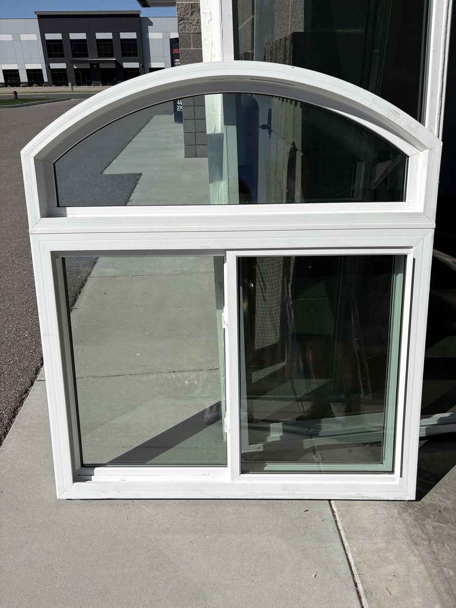 ARCHTOP 2LS MULLED WINDOW 47 3/8 X 53 1/8