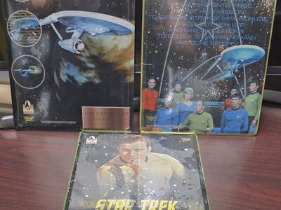 Vintage Star Trek metal signs from 1996 (3),