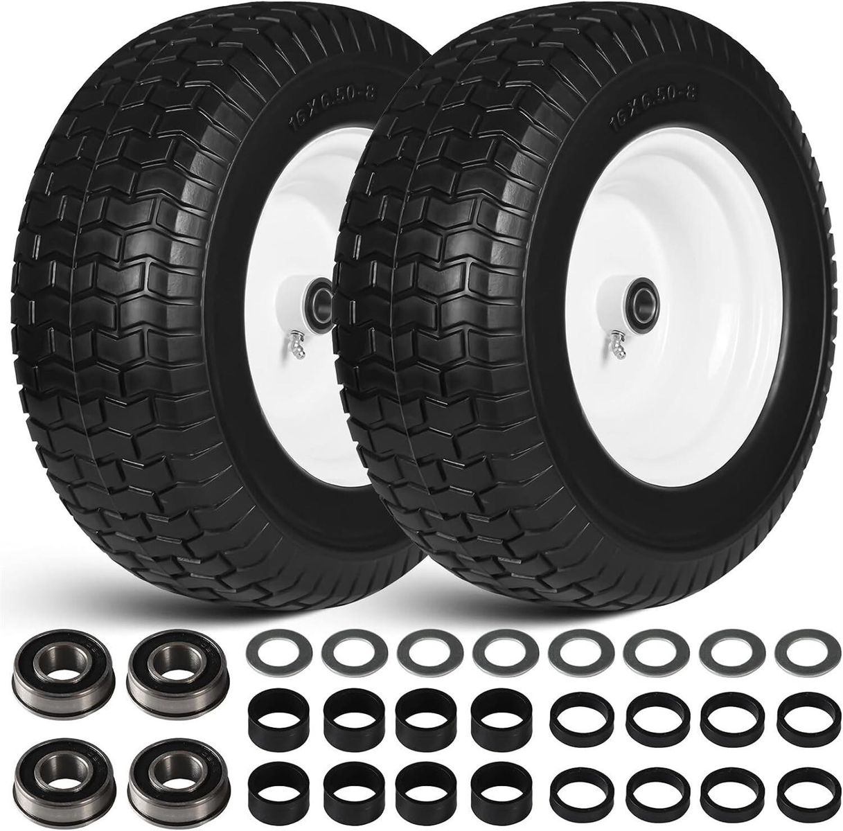 Riding lawn mower tires,