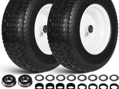 Riding lawn mower tires,
