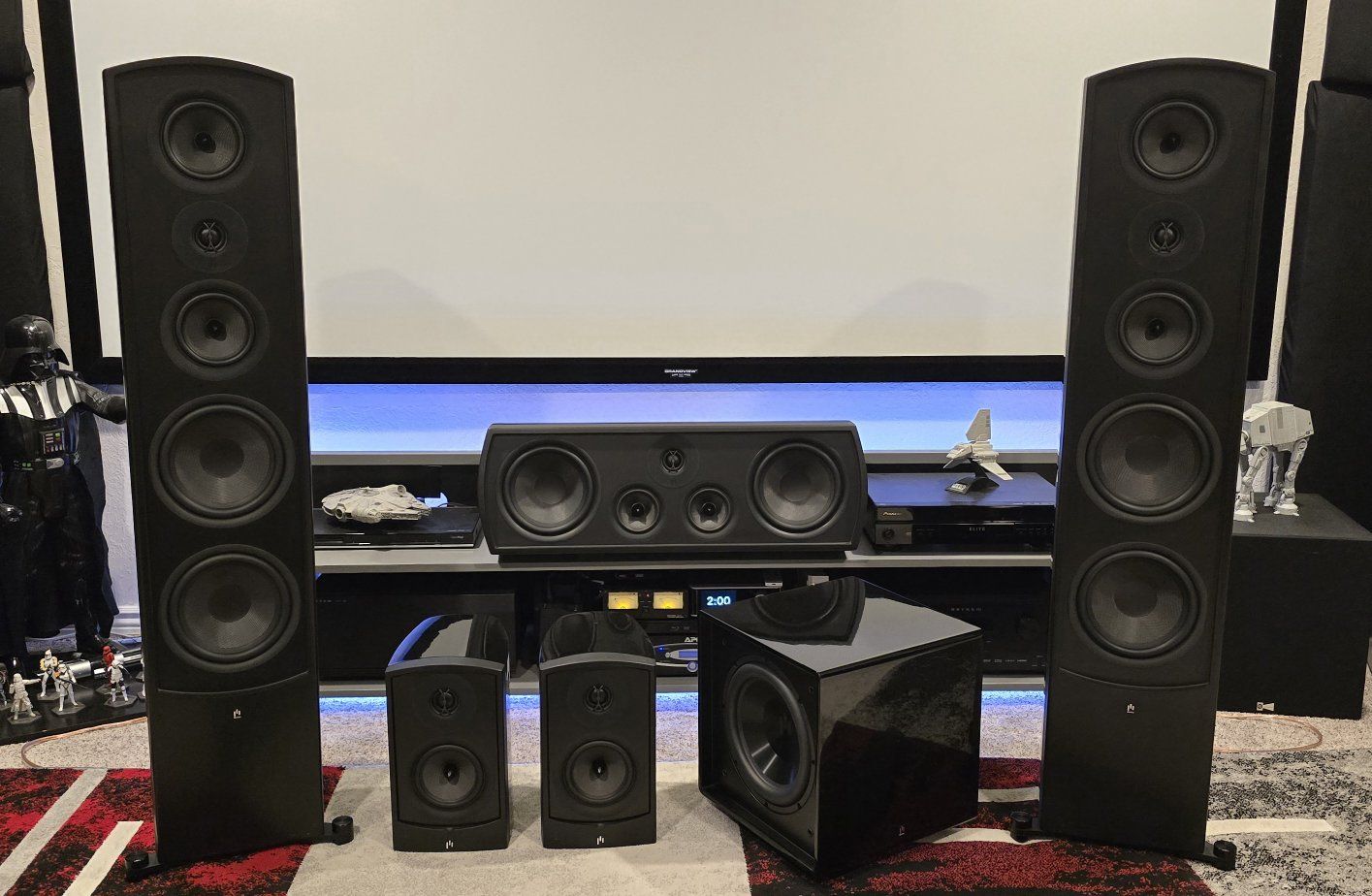 Flagship 5.1 chanel Speaker system by Aperion Audi