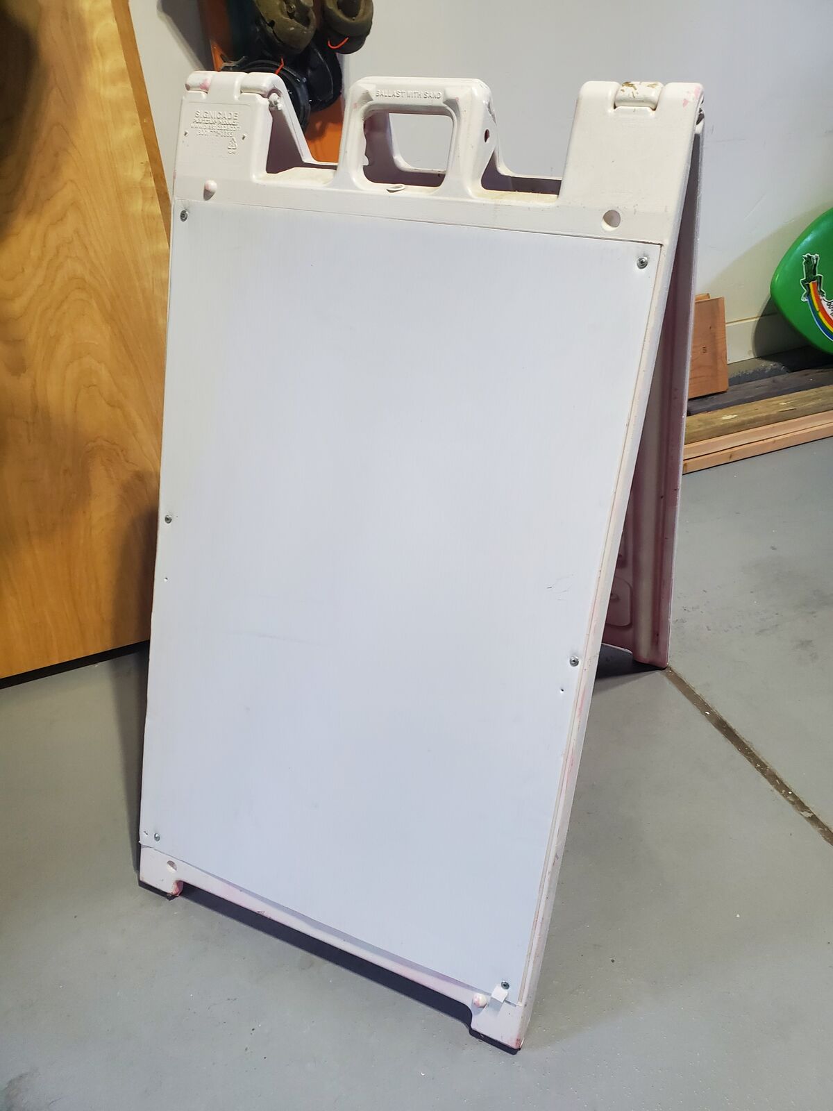 Portable Plastic A-Frame Sidewalk Sign