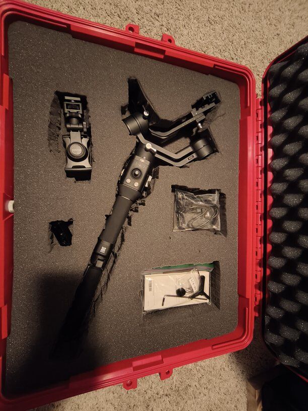 DJI ronin sc with hard case