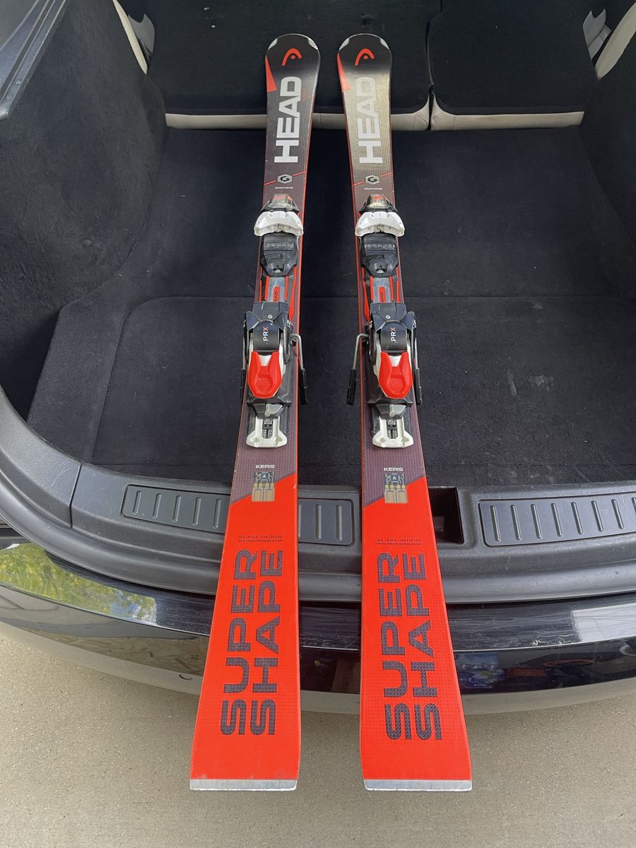 HEAD SuperShape Skis with PRX 12 Bindings - 163CM
