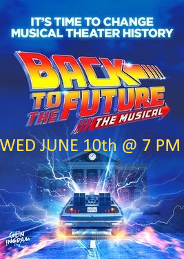 1 TIcket - Back to the Future - Wed June 10th