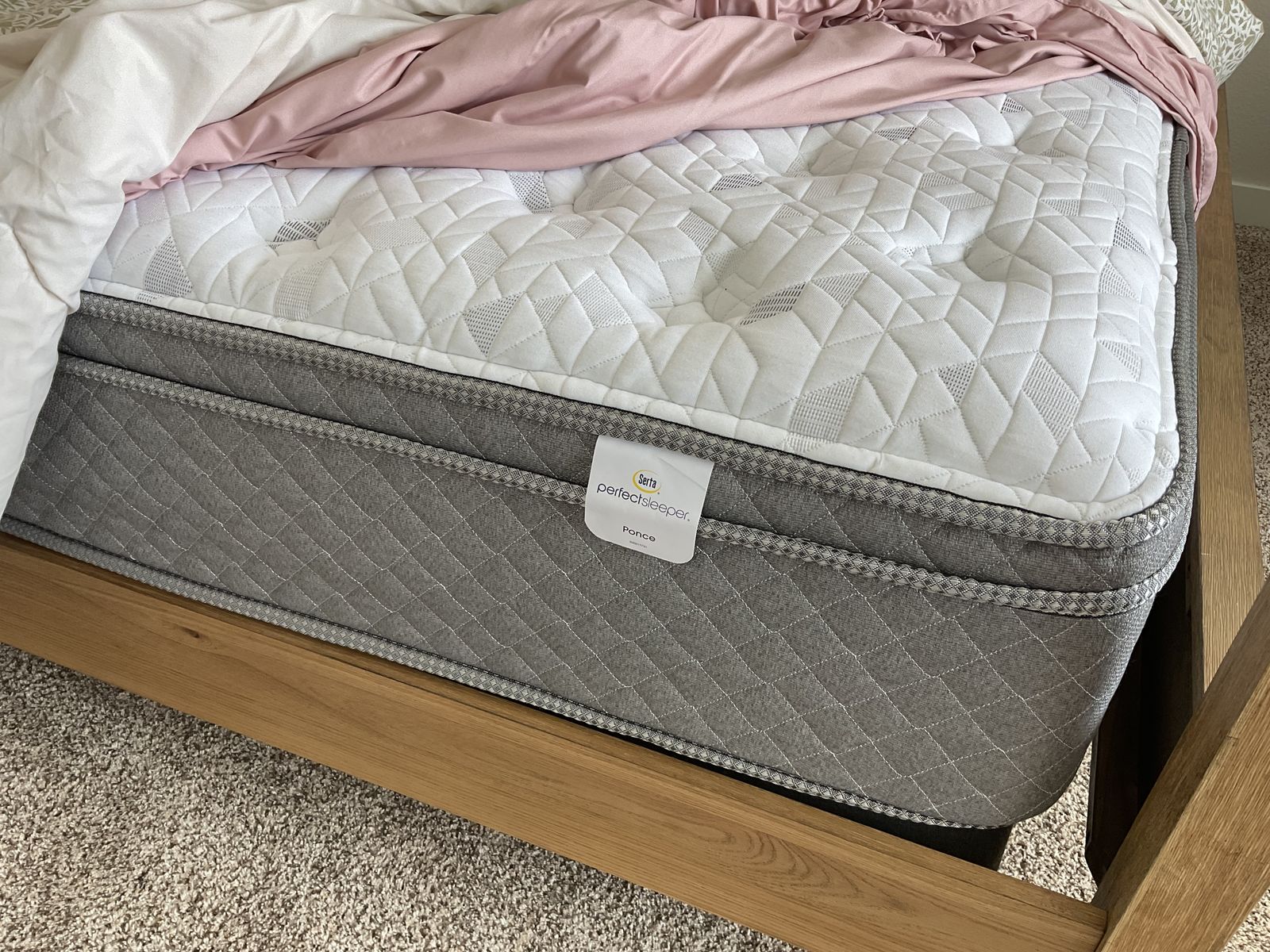 Serta Perfect Sleeper Ponce Queen Mattress - Plush Comfort for Restful Sleep