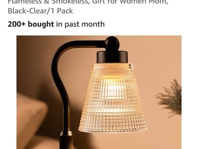Adjustable Candle Warmer Lamp and Wall hooks