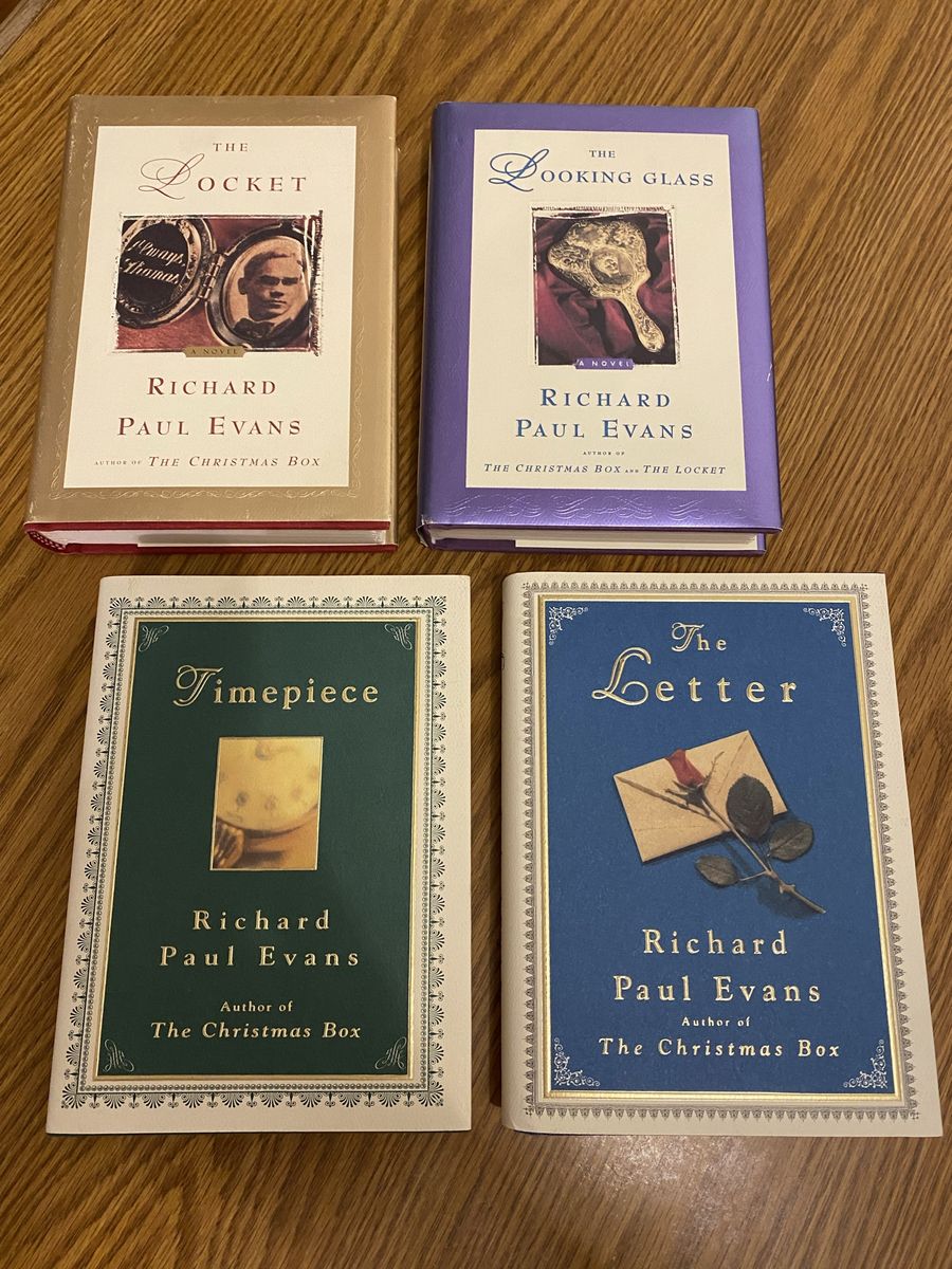 Four Richard Paul Evans books