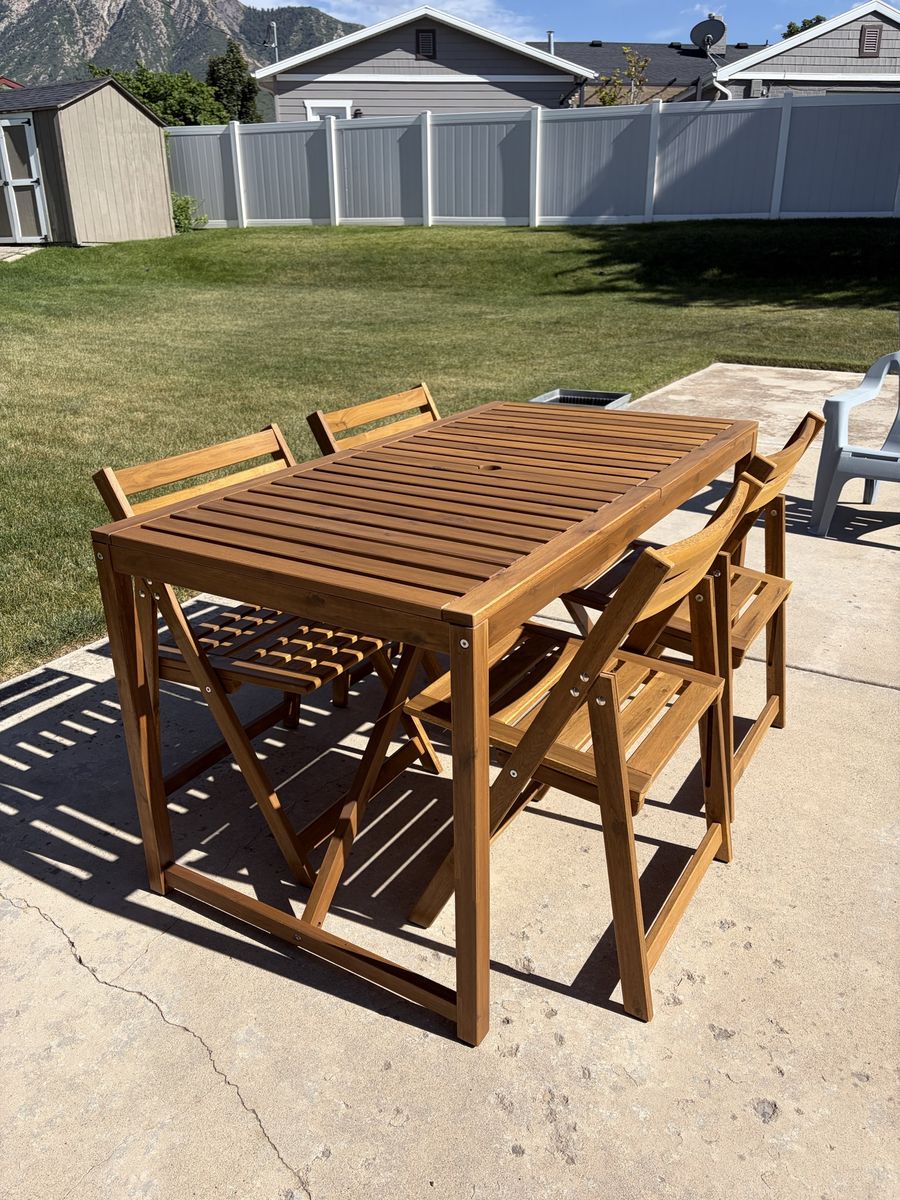 Ikea Outdoor Table and Chairs