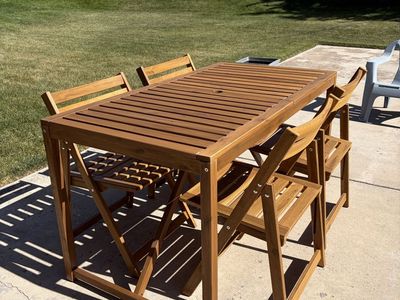 Ikea Outdoor Table and Chairs