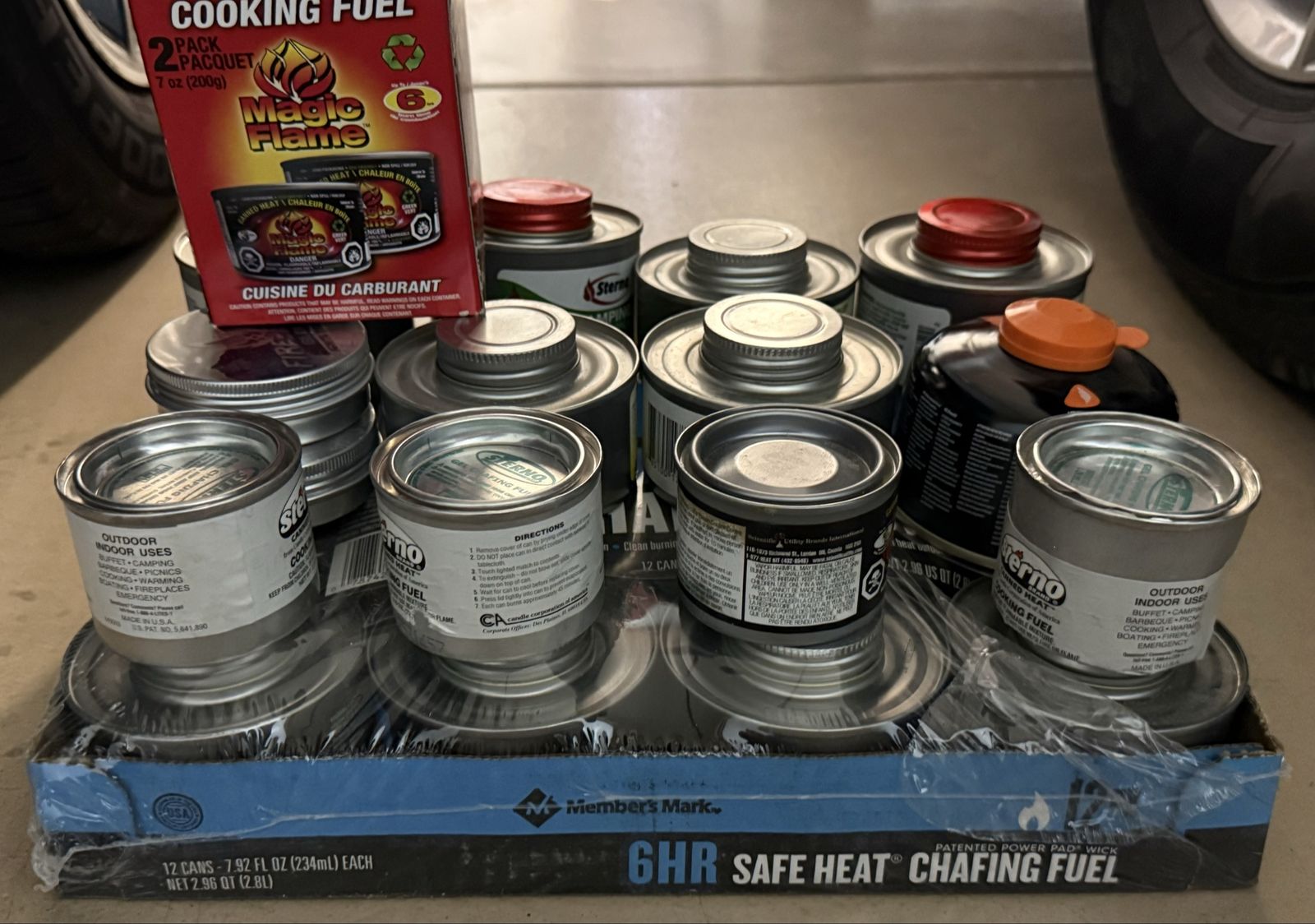 Canned Heat/chafing fuel
