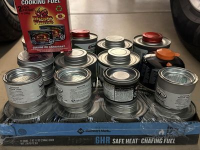 Canned Heat/chafing fuel