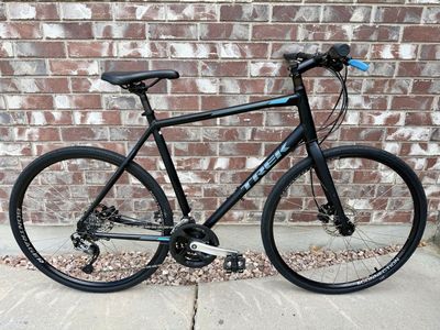 Upgraded XL 2019 Trek FX 2 Hybrid Commuter Gravel Bike