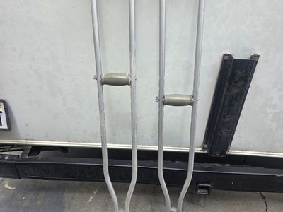 Guardian Quik-Fit Tall Adult Aluminum Crutches (5'10" - 6'6") Model 50514-8
