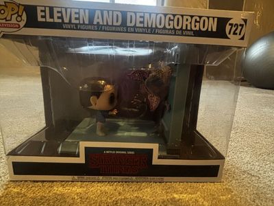 eleven and demogorgen funko pop