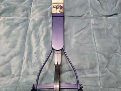 32" spring action dog poop scooper