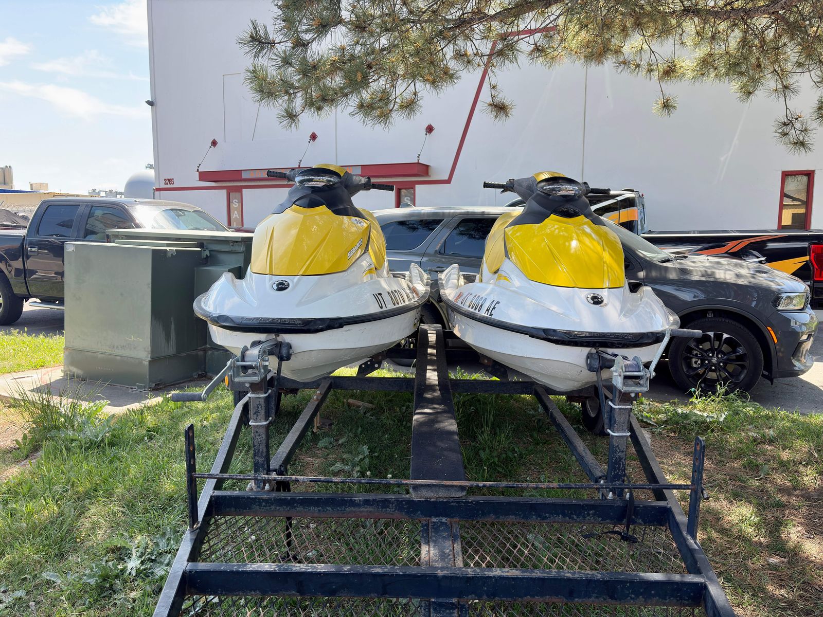 Pair of 2007 Seadoo GTI 4-tec jetskis