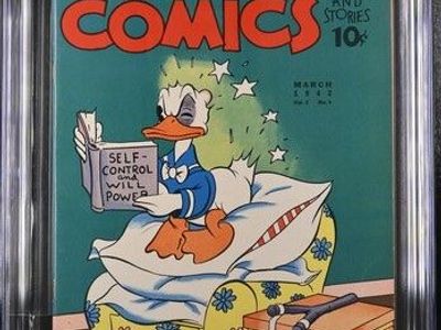 **TOP POP** Walt Disney's Comics and Stories #18 Dell Publishing (1942) CGC 9.4