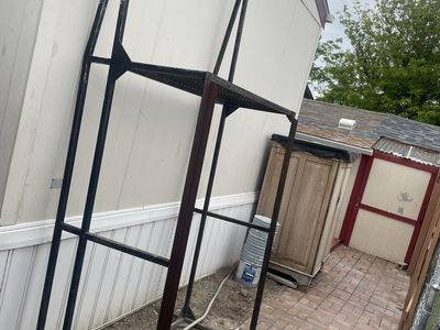 Metal shelf
