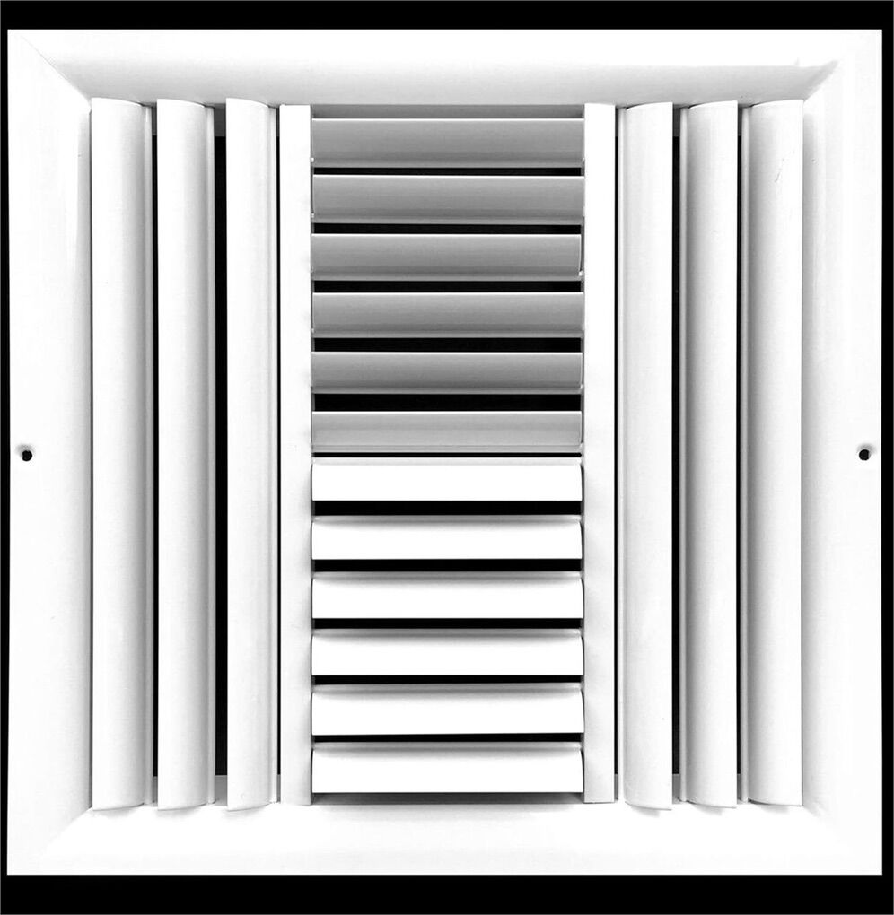 4-Way Aluminum Air Diffuser 20x20in