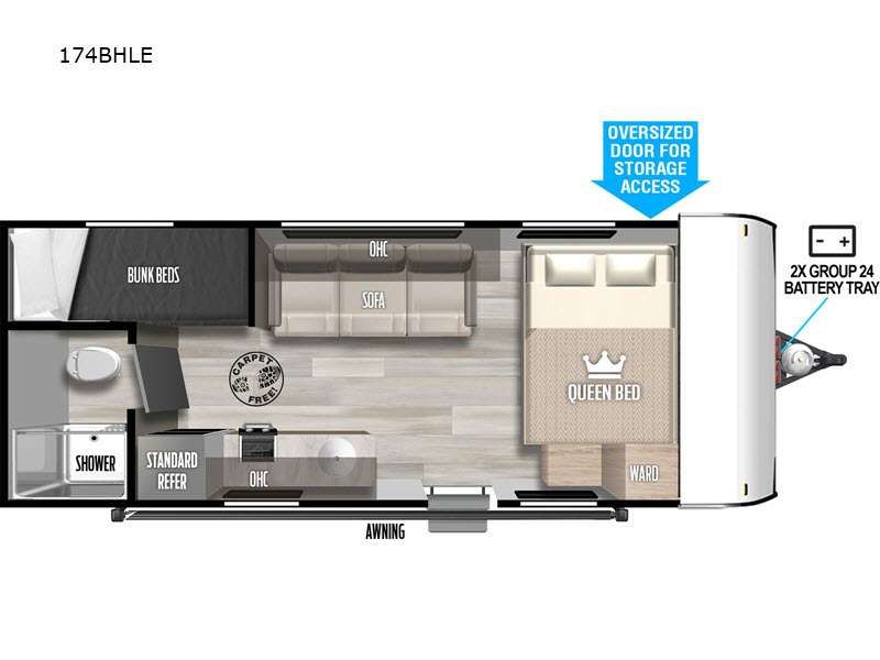 2023 Wildwood FSX 174BHLE