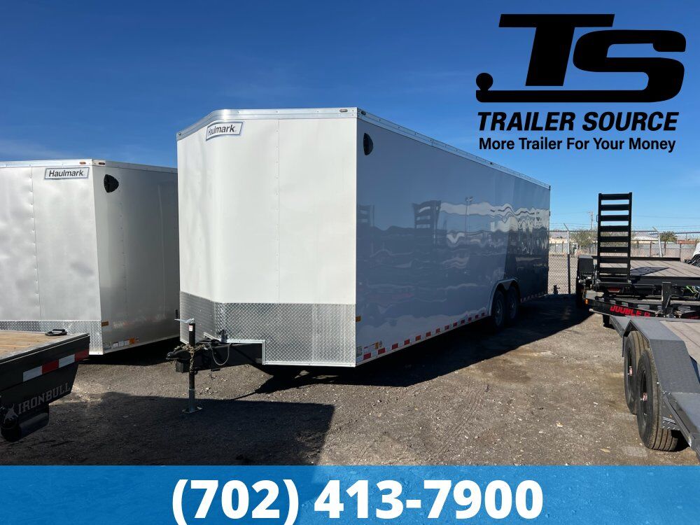 8.5x28 Haulmark Transport Enclosed Cargo Trailer - 7'6" Interior - 12K GVWR