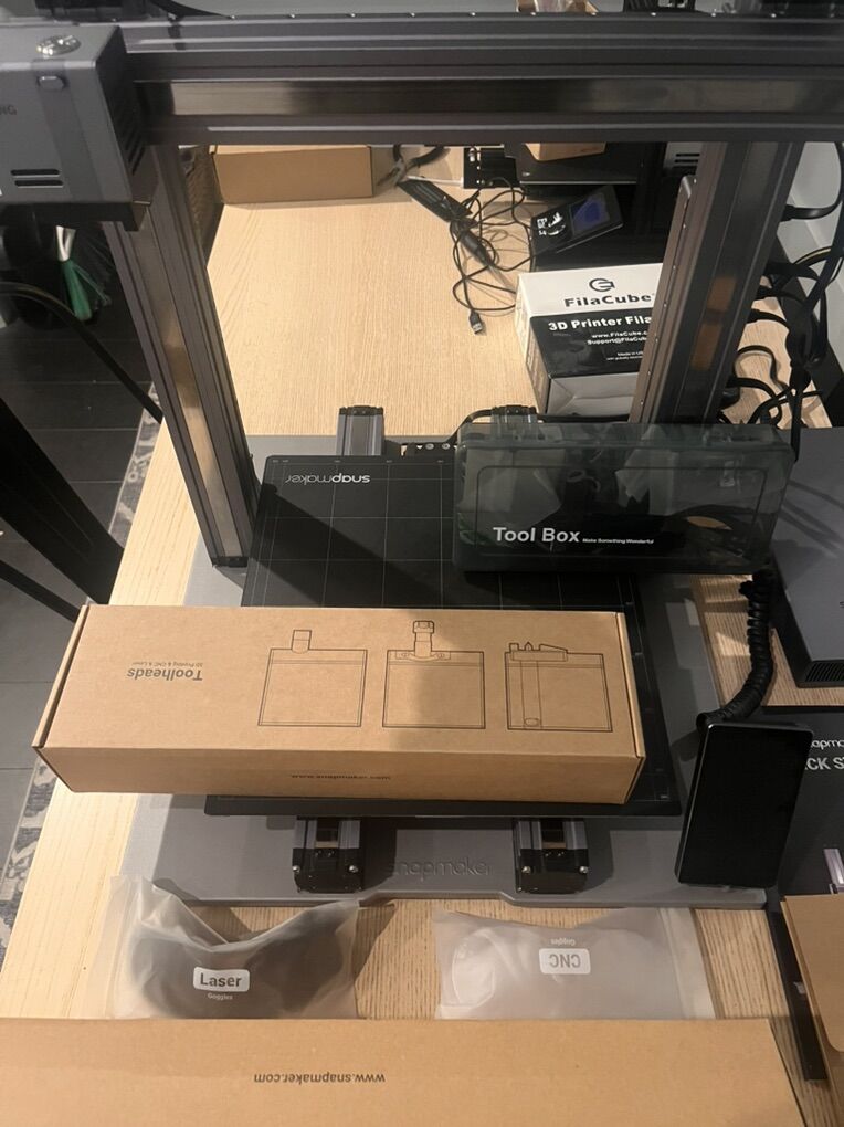 Snapmaker 2.0 A350 3D Printer, CNC, Laser engraver