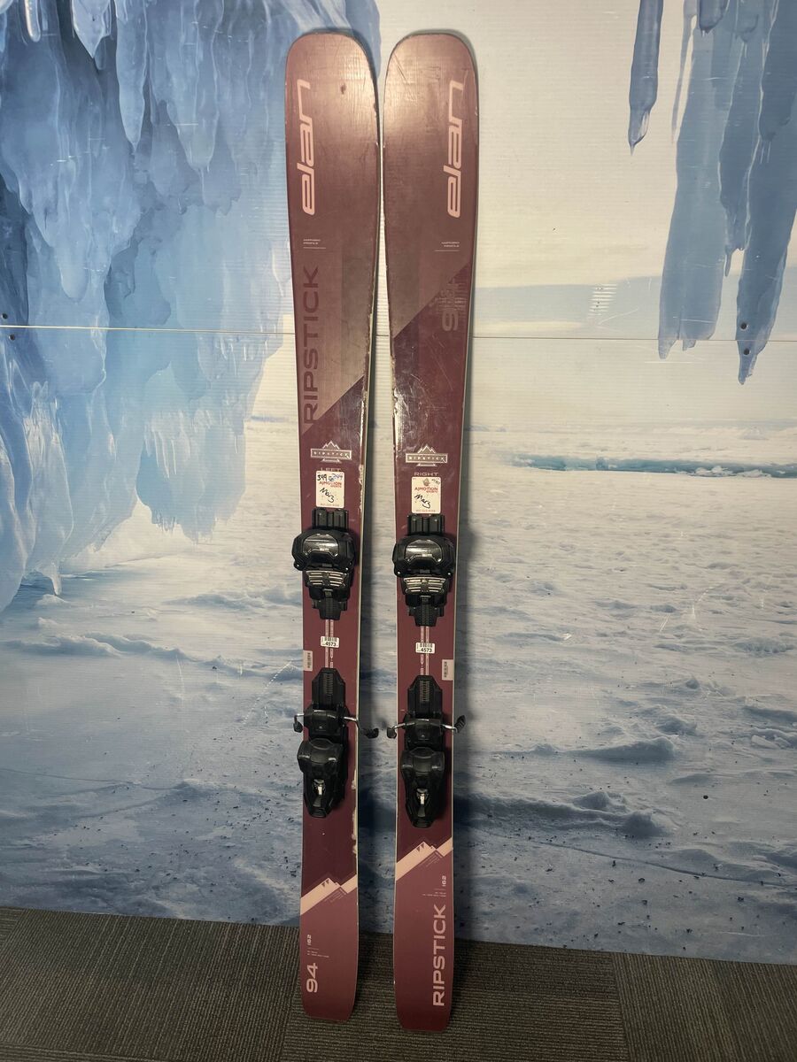 Used Elan Ripstick 94 Ski w/ Tyrolia Attack 11 Demo Bindings - 162CM