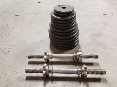 Weights and Dumbbell Handles