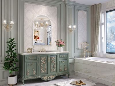 JIINGYO Arched Mirror for wall.