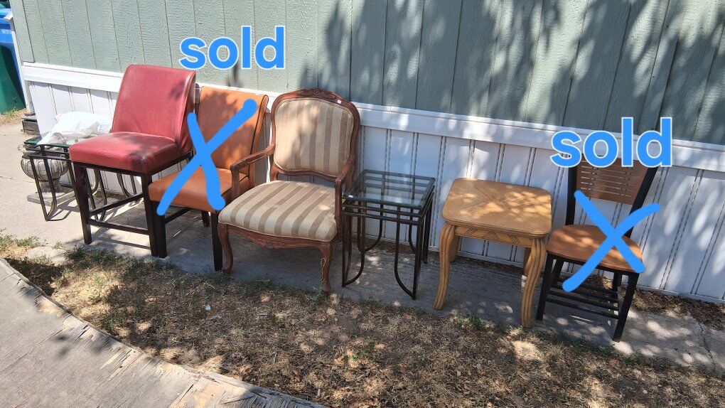 Random Chairs and End Tables