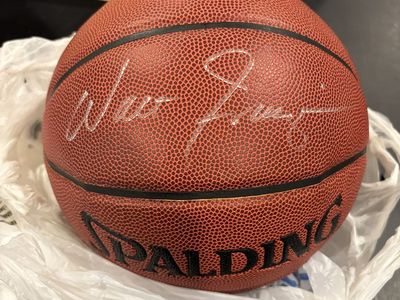 Walt Frazier Signed Basketball