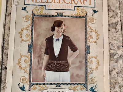 Vintage Modern Priscilla & Needlecraft Magazines - 1920-1922 Fashion, Needlework,